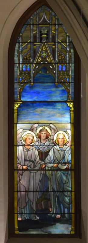 Smith Memorial Window:  The Angels of the Nativity