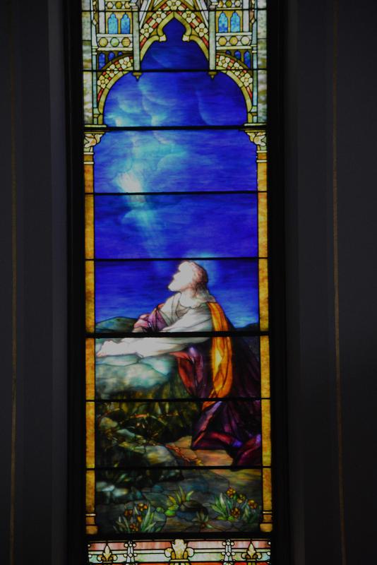 Wallin Memorial Window:  Gethsemane
