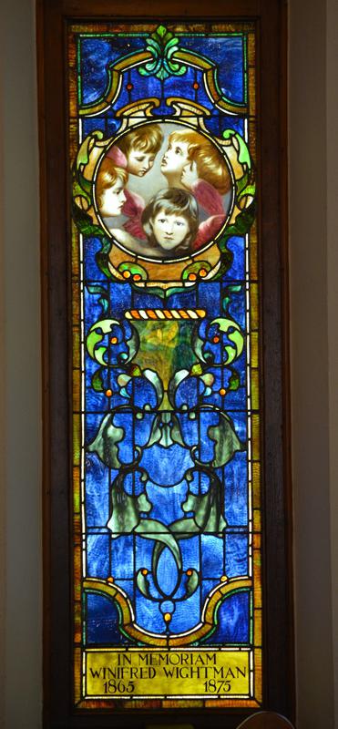 Wightman Memorial Window:  ornamental