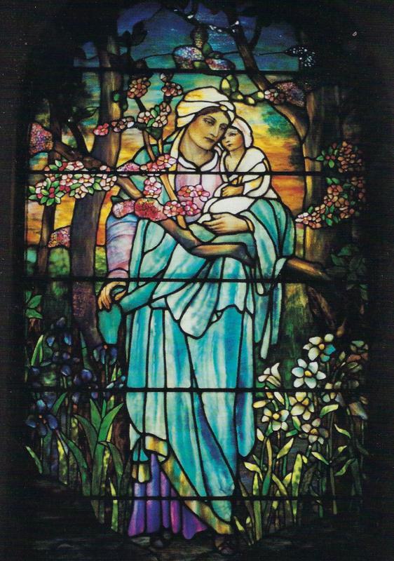 Hoffman Memorial Window:  Madonna and Child