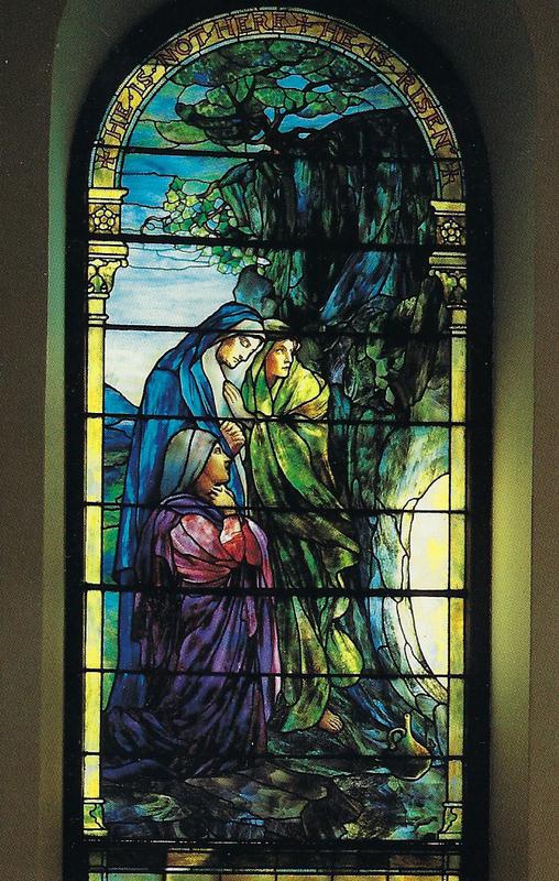 Pegram Memorial Window:  Three Marys at Tomb