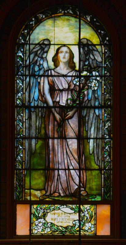 Reynolds Memorial Window:  Angel of the Resurrection