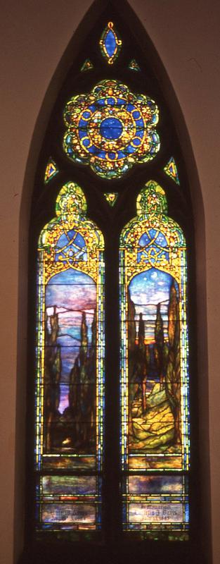 Arms and Davis Memorial Window:  landscape