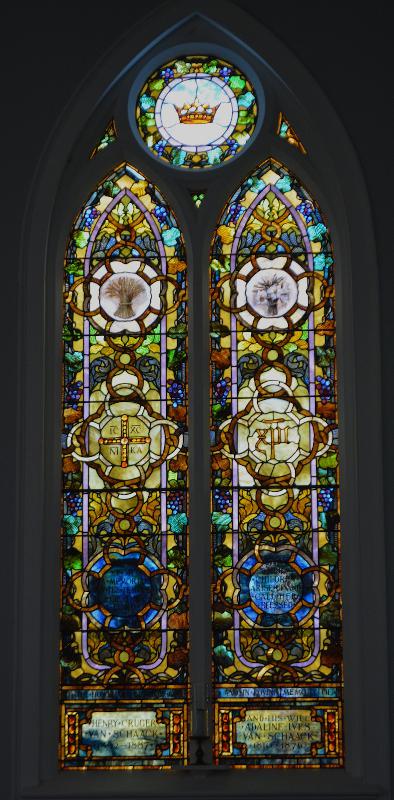 Van Schaack Memorial Window:  ornamental