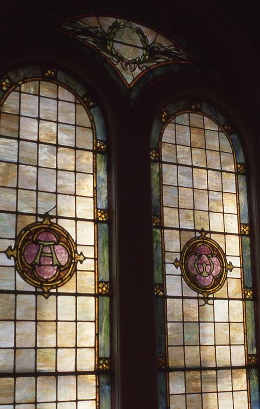 Taylor Memorial Window:  ornamental