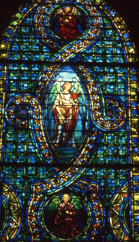 Tyler Memorial Window:  Faith, Hope and Charity