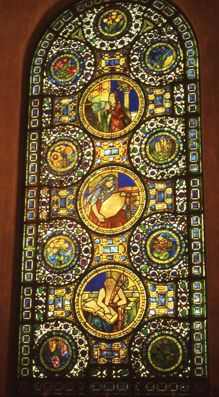 three medallion windows