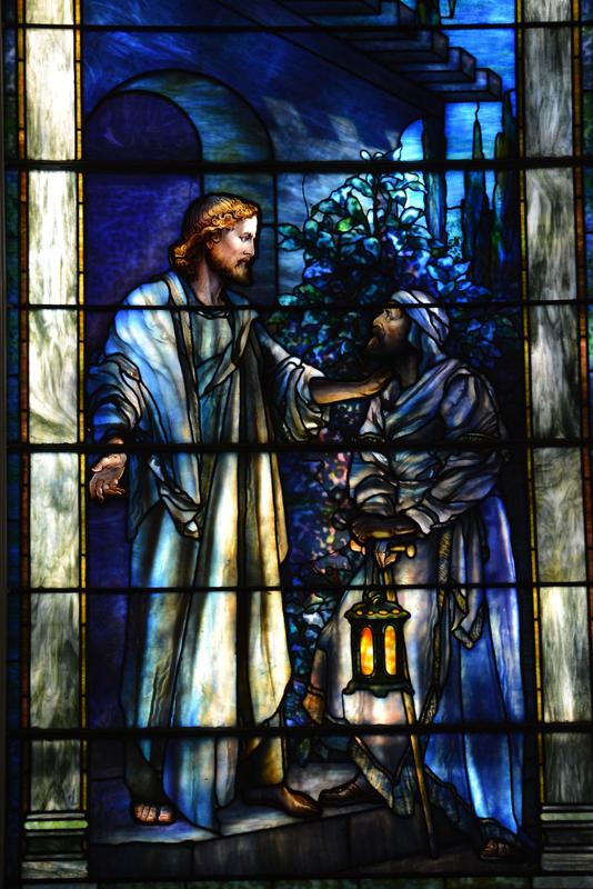 Macartney Memorial Window:  Christ Appearing to Nicodemus