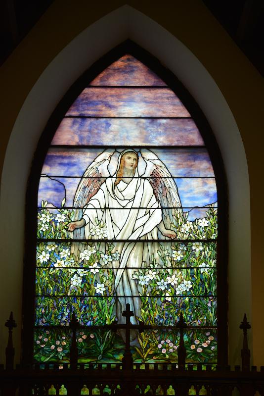 Arnold Memorial Window:  Angel of Resurrection