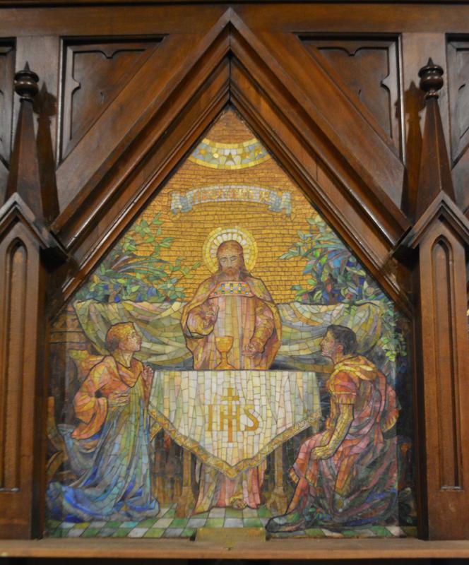 Bunting Memorial Mosaic:  Supper at Emmaus