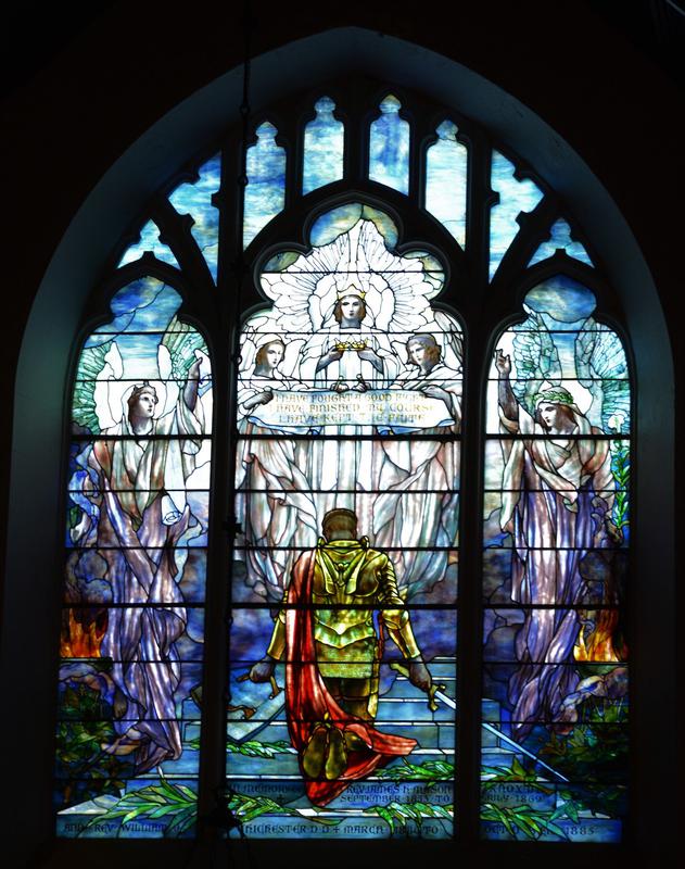 Knox and Chichester Memorial Window:  They Shall Receive a Crown of Glory