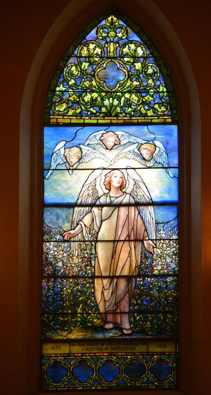 Dennisson Memorial Window:  Angel of the Resurrection