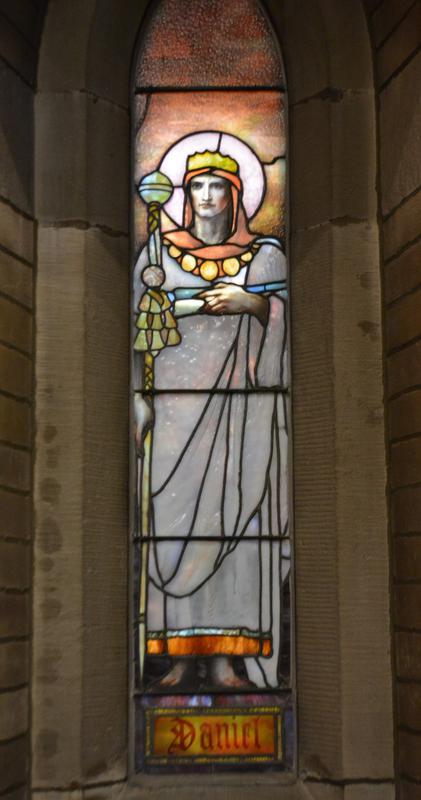 Logan Memorial Window:  Daniel