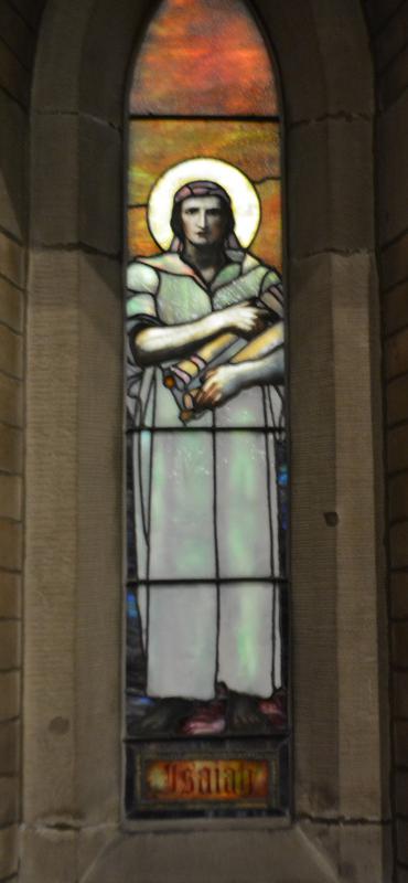 Logan Memorial Window:  Isaiah