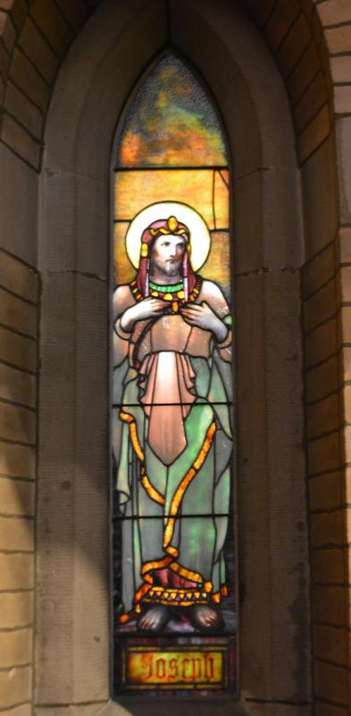 Logan Memorial Window:  Joseph