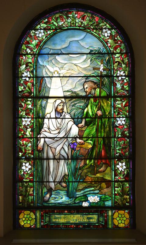 Drexel Memorial Window:  The Baptism
