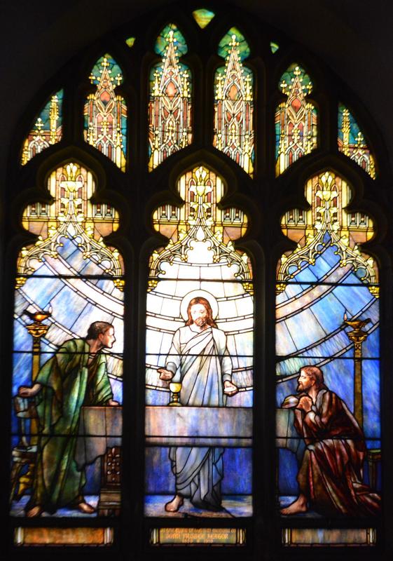 Keator Memorial Window:  Supper at Emmaus