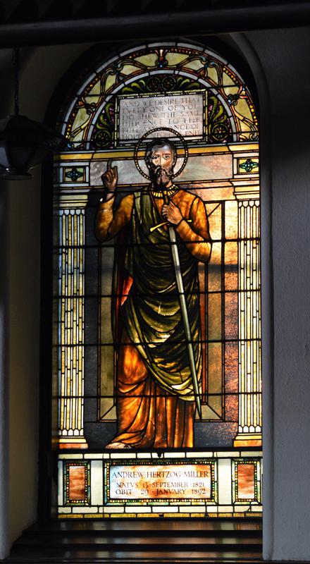 Miller Memorial Window:  St. Paul