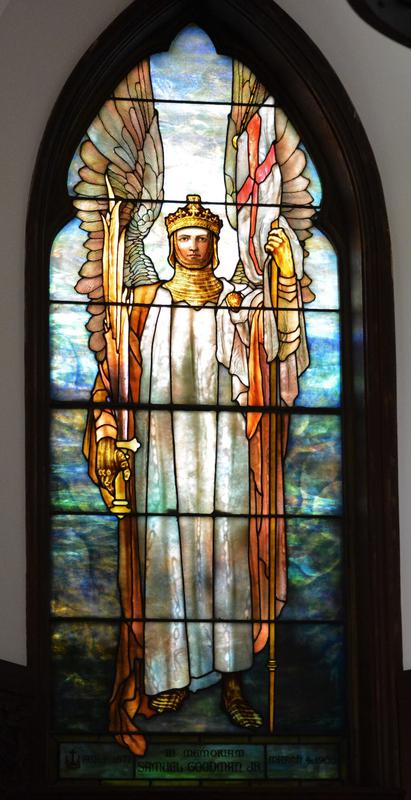 Goodman Memorial Window:  Archangel Jophiel