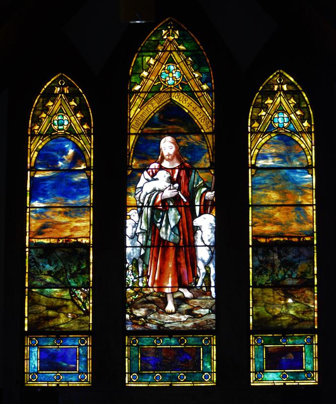 Wood Memorial Window:  The Good Shepherd