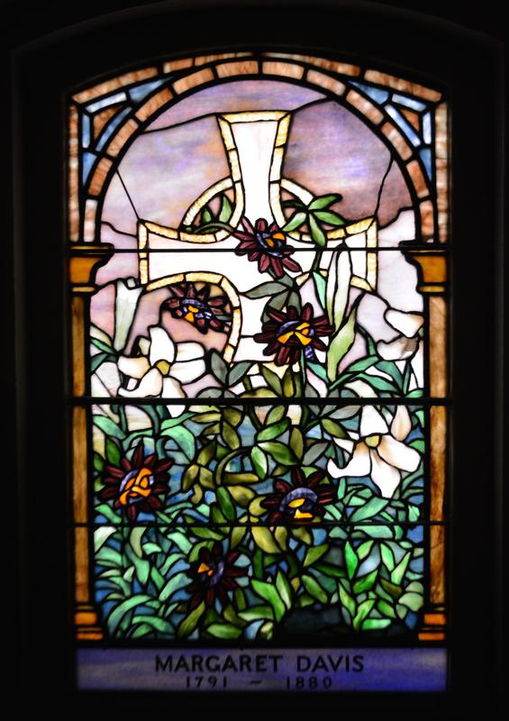 Davis Memorial Window:  ornamental