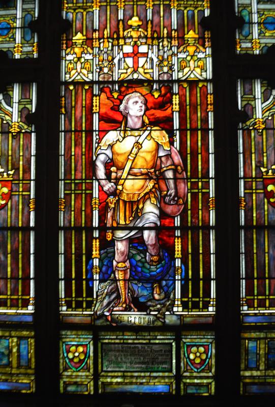 Durrell Memorial Window:  St. George