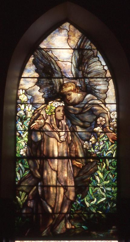 Hodges Memorial Window:  Annunciation