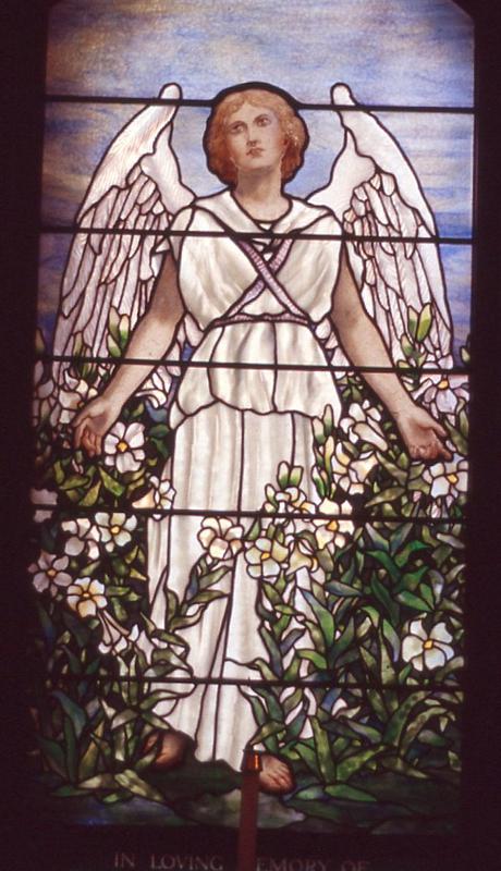 Bloodgood Memorial Window:  Angel of Resurrection