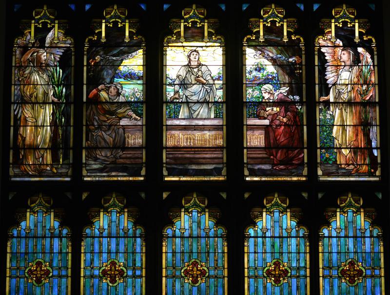 Reid and Scott Memorial Window:  Resurrection