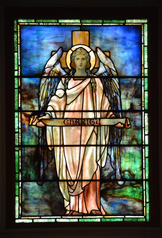 Stone Memorial Window:  Charity