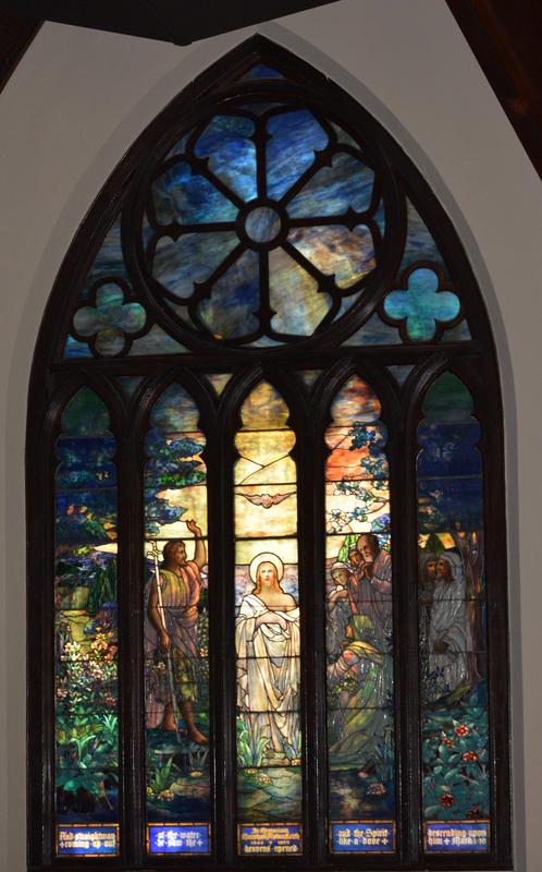 Keith Memorial Window:  Baptism