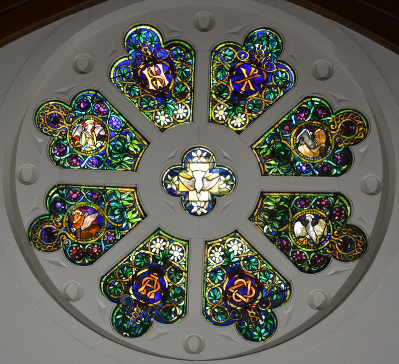 Studebaker Memorial Window:  ornamental