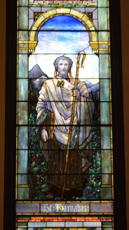 Brown Memorial Window:  St. Barnabas