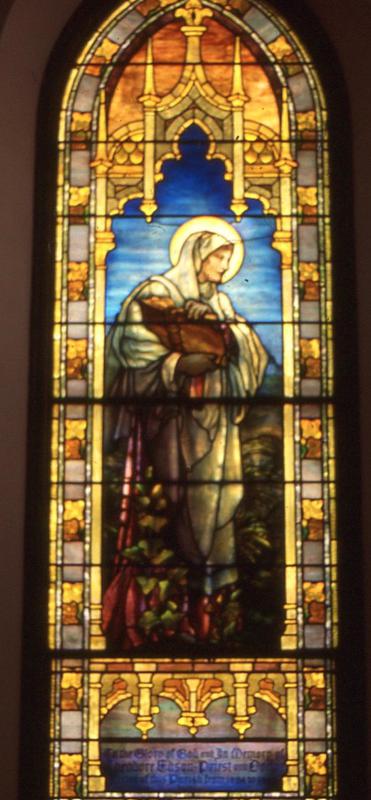 Edson Memorial Window:  St. Ann