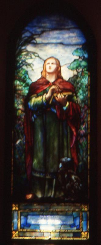 Mitchell Memorial Window:  St. John