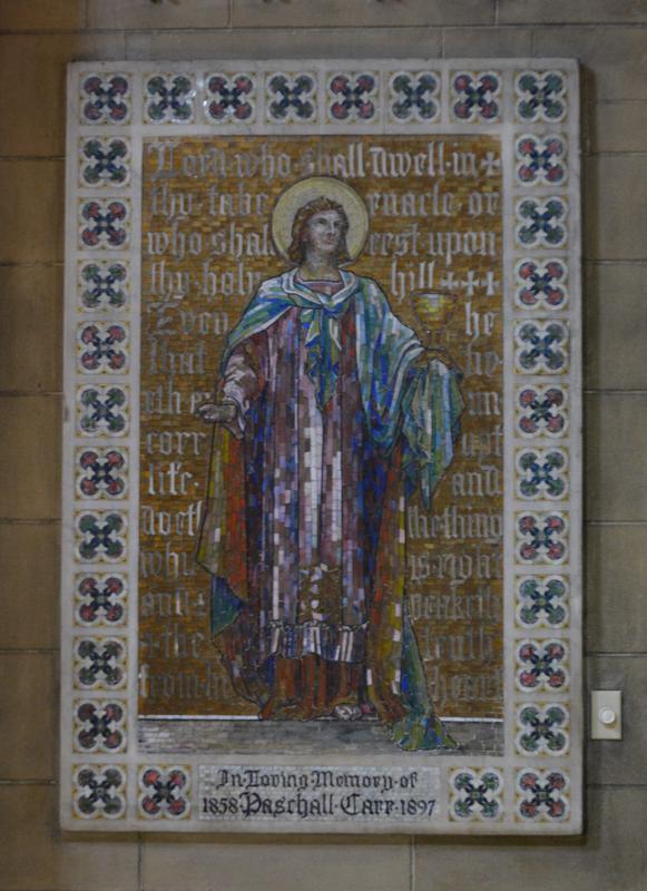 Carr Memorial Tablet:  St. John