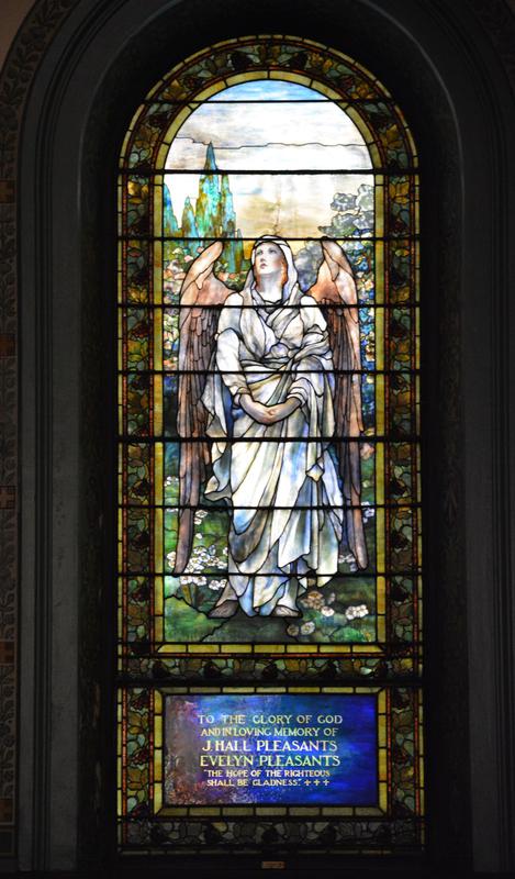 Pleasants Memorial Window:  Hope