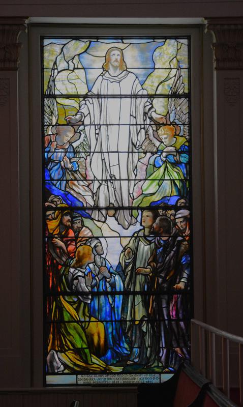 Newton Memorial Window:  Ascension