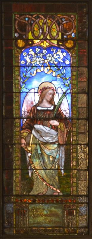 Carrington Memorial Window:  Angel