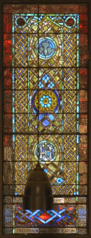 Eaton Memorial Window:  ornamental