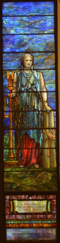 Stockdale Memorial Window:  Justice