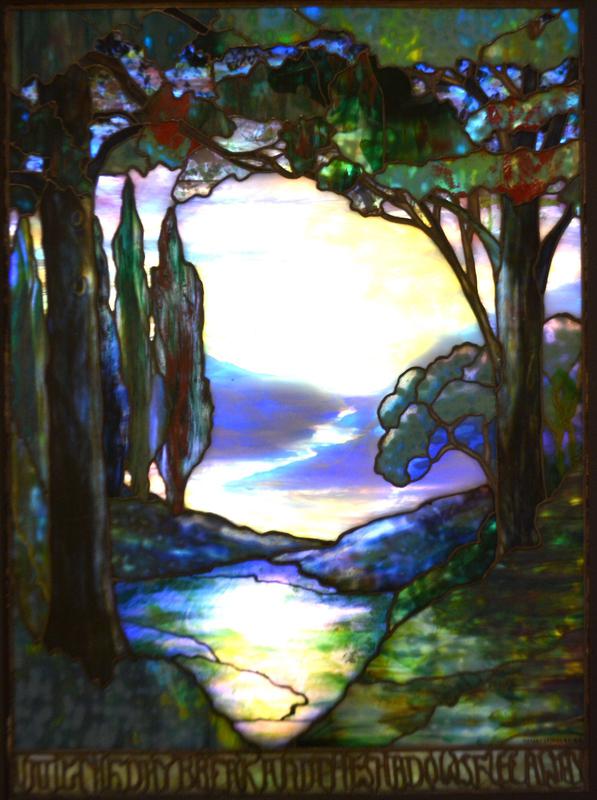 Layng Memorial Window:  River of Life