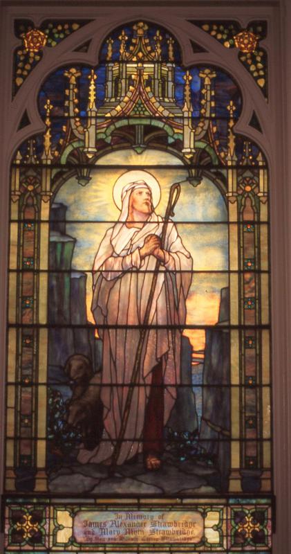 Strawbridge Memorial Window:  Good Shepherd