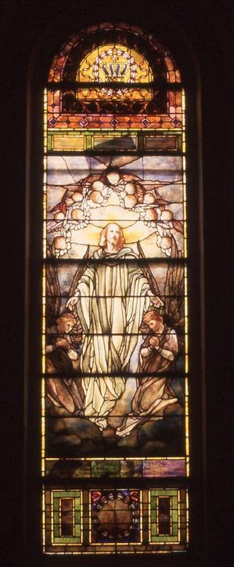 Leisenring Memorial Window:  The Ascension