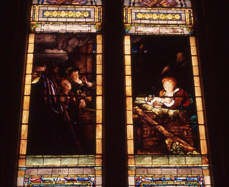 Beatty Memorial Window:  The Nativity