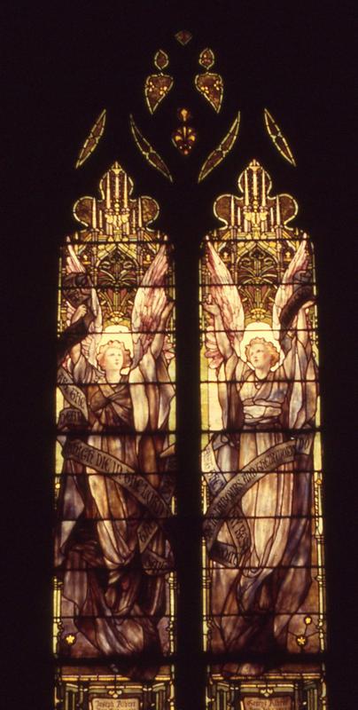 Albree Memorial Window:  Angels of Praise