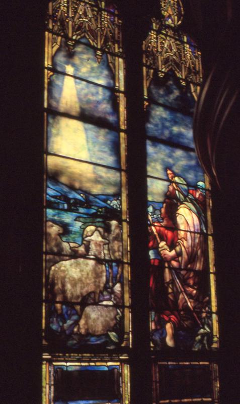 Bissell and Laughlin Memorial Window:  Star of Bethlehem