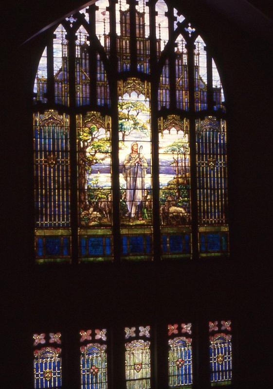 Byrer, Derrick and Williams Memorial Window:  The Good Shepherd