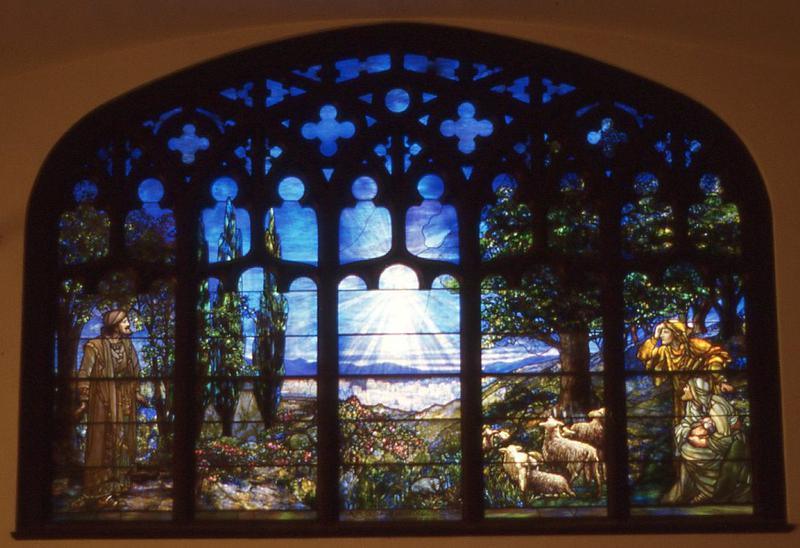 Turner Memorial Window:  The Annunciation to the Shepherds