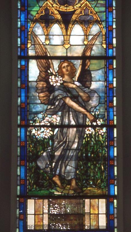 Kaercher Memorial Window:  Angel of the Resurrection